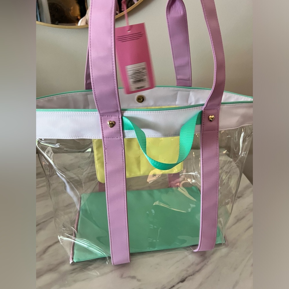 Stoney Clover Lane beach pool clear Bag